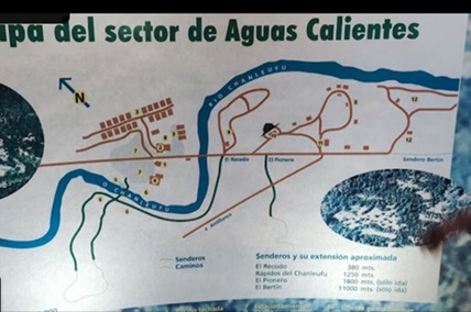 Karte Aguas Calientes Area