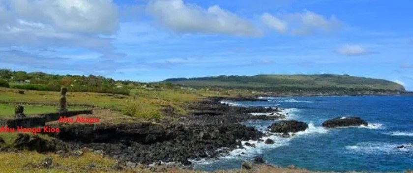 Archäologischer Komplex Hanga Kio'e.