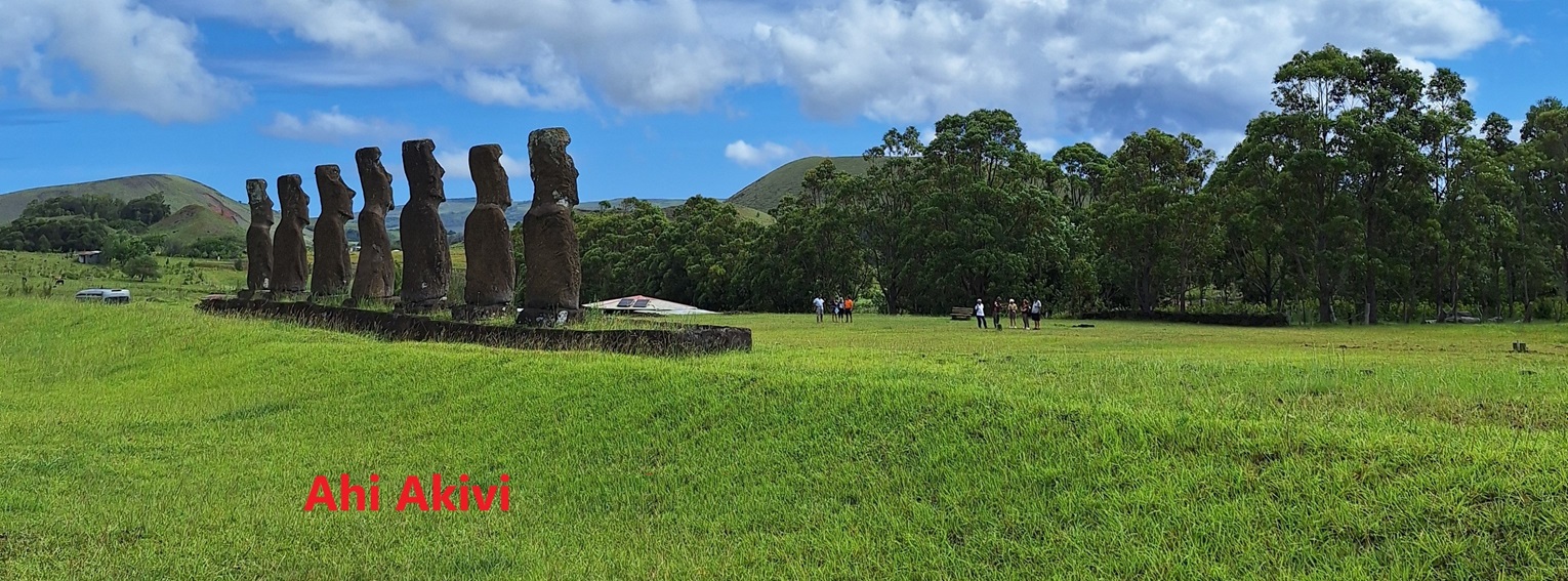 Moai Ahu a Akivi